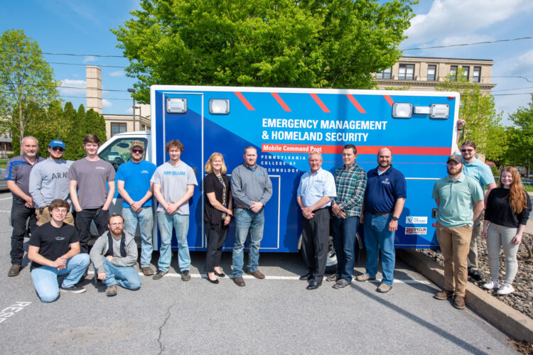 Ambulance donated to Penn College for emergency management students